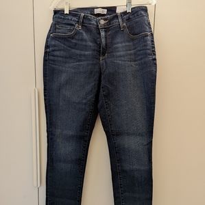 Loft Curvy Skinny Blue Jeans, NWT